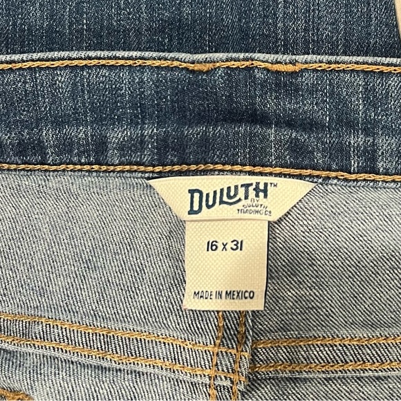 Duluth Trading Co. Women's Daily Denim Bootcut Jeans 16 x 31 Medium Wash - Picture 5 of 7